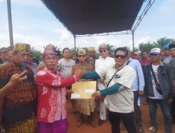 HGU PT AKG – Terindikasi Ilegal – Masyarakat Adat Gelar Aksi Damai