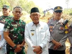 Sekdakab Lampung Utara Hadiri & Membuka Kegiatan Karya Bakti TNI Satkowil Semester II