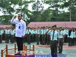 BNNK Lampung Selatan Go to School Sosialisasi Gelora Anti Bahaya Narkoba.