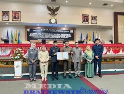 Paripurna – DPRD Provinsi Lampung : Menyetujui DOB Kabupaten Sungkai Bunga Mayang