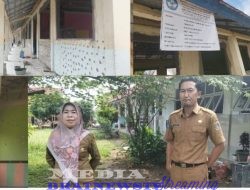 Pekerjaan Swakelola P2SP Rehab Ruang Kelas Di SMAN 1 Abung Selatan Capai 50%