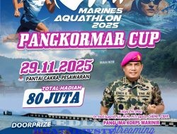 Raih Prestasi Mu! Di Ajang Olahraga Seru Marines Aquathlon Pangkormar Cup 2025