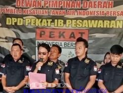 Kader PEKAT-IB Pesawaran Menolak Penunjukan Ketua DPW Lampung,