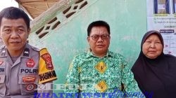 Pemdes Muara Dua Abung Tinggi Salurkan Bantuan Beras Pangan Kepada KPM