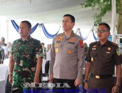 Danrem 043/Gatam Hadiri Panen Raya & Pengumuman Swasembada Pangan Nasional