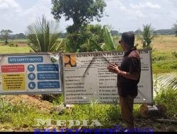 Layaknya Seperti Bangunan Liar : Proyek Direktorat SDA Balai Besar Wilayah Sungai Mesuji Sekampung