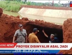 Perbaikan : Erosi Gorong – Gorong – Jaringan Irigasi Way Bumi Agung BBA.4 – Warga Menduga Asal Jadi