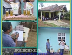 176 KK DI DESA LEPANG TENGAH TERIMA BANTUAN BERAS DAN MINYAK GORENG UNTUK DUA BULAN