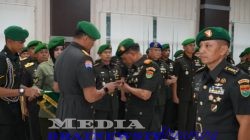 Pimpinan Korem 043 / Gatam Di Ganti, Tongkat Komando Diserahterimakan