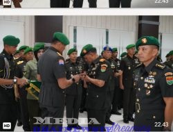 Pimpinan Korem 043 / Gatam Di Ganti, Tongkat Komando Diserahterimakan