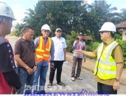 Anggota Komisi IV-DPR-RI : Irham Japar LP – Monitoring Pembangunan Infrastruktur Di Lampung Utara