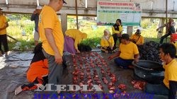 Masjid Nurul Huda Sukses Sembelih 8 Hewan Kurban