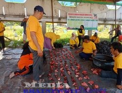 Masjid Nurul Huda Sukses Sembelih 8 Hewan Kurban