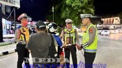 Antisipasi Gangguan Kamtibmas Polres Lampung Utara Adakan Giat Patroli & Razia Malam