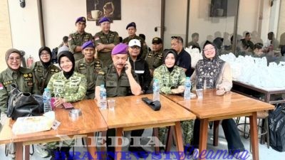 Potong Hewan Qurban, IARMI Maharuyung Jabodetabek Berbagi Dengan Masyarakat dan Anak Yatim