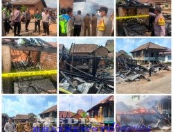 Rumah Lansia di Kumpeh Ulu Diamuk Sijago Merah