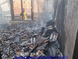 KEBAKARAN RUMAH DI SENGETI, MUARO JAMBI, KERUGIAN CAPAI Rp 30 JUTA