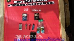 Satresnarkoba Polres Muaro Jambi Ungkap Kasus Peredaran Sabu, Dua Pelaku Diamankan