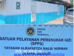 Disinyalir Langggar “SOP-BGN” OPERASIONAL SPPG Yayasan Alrafaeyza Malik Nurman