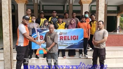 Polsek Sungai Bahar Gelar Bhakti Sosial Religi Sambut HUT Bhayangkara ke-80
