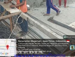 PROYEK GEDUNG BAZNAS MOJOKERTO DIWARNAI PELANGGARAN K3: PEKERJA BERAKSI PAKAI SANDAL JEPIT, KLAIM KONTRAKTOR VS FAKTA LAPANGAN!