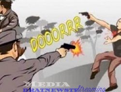 Baku Tembak di Kotabumi Udik: Tiga Polisi Luka-luka