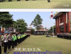 SIAGA PUNCAK KEMARAU, POLRES KUDUS GELAR APEL KARHUTLA: “JANGAN BAKAR LAHAN DENGAN ALASAN APA PUN”