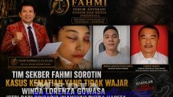 SEKBER FAHMI Soroti Kejanggalan Kematian Winda Lorenza Gowasa, Dorong Polrestabes Medan Lebih Terbuka