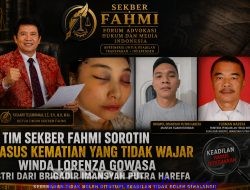 SEKBER FAHMI Soroti Kejanggalan Kematian Winda Lorenza Gowasa, Dorong Polrestabes Medan Lebih Terbuka
