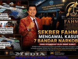 SEKBER FAHMI’ Apresiasi Langkah Cepat BNNP Sumut Ungkap 7 Tersangka Narkoba: Jangan Ada Ruang Bagi Gembong Narkoba!
