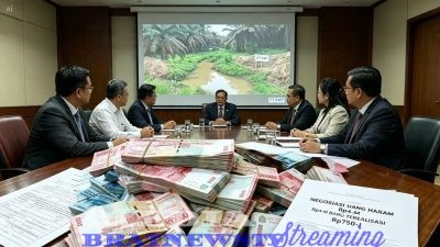 NEGOSIASI UANG HARAM Rp4,M: SKANDAL ” PT KAP? BARU TEREALISASI Rp750,-J DI SEMPADAN SUNGAI JADI SAKSI!