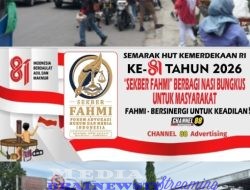 MOMENTUM HUT RI KE-81 FAHMI MENGISI KEMERDEKAAN DENGAN CARA BERBAGI