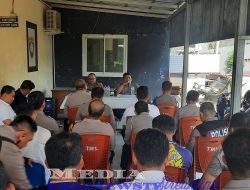 Kapolsek Tamalate Tatap Muka Personel, Tekankan Disiplin & Profesionalitas