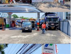 BANJARMASIN SKANDAL SPBU 64-702-02  “Blokade” Jalan : Prioritas Truk-Truk Pelangsir