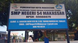 PEMBANGUNAN RUANG ROMBEL SMPN 54 JADI SOROTAN, SUDAH BERJALAN 3 BULAN, WARGA PERTANYAKAN PAPAN INFORMASINYA DI MANA?