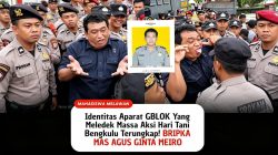 INI INDENTITAS : GESTUR “ANJING KEHAUSAN” Ejek Massa Aksi di Bengkulu