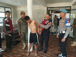 Nyaris Diamuk Massa, Pelaku Curanmor Berhasil Diamankan Polsek Tamalate.