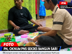 DIDUGA PINJAM UANG Rp40 JUTA TAK KUNJUNG DIBAYAR, OKNUM SEKDES DI LAMPUNG UTARA DISOROT