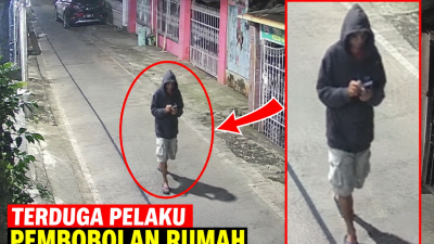 RUMAH DI TINGGAL PEMILIK SAAT BERLIBUR PERHIASAN DAN BARANG BERHARGA DI GONDOL MALING.