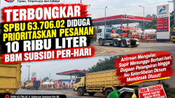 TERBONGKAR? SPBU 63-706 – 02 DIDUGA PRIORITASKAN Pesanan 10 Ribu Leter Solar Subsidi – PER HARI!?