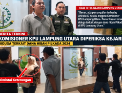 PENYIDIKAN DUGAAN KORUPSI DANA HIBAH PILKADA LAMPUNG UTARA BERLANJUT, ARIESKA SELVIANITA PENUHI PANGGILAN PIDSUS